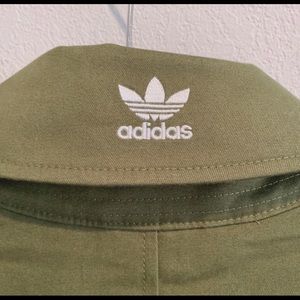 Adidas x Dry Clean Only Logo Print Trench Coat